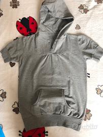 Felpa maniche corte taglia XS