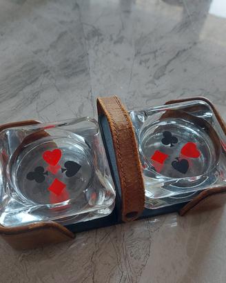 set posaceneri poker o carte 