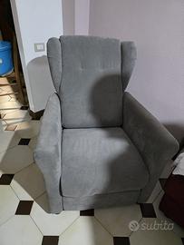 poltrona ortopedica reclinabile