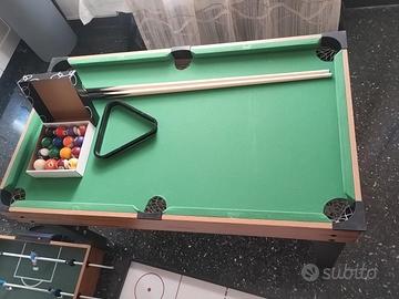 biliardo, calcetto, Ping Pong, Air Hockey
Prezzo