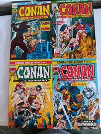 Conan il barbaro 1/4 completo con box panini comic