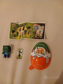MINECRAFT KINDER JOY  " ZOMBIE" CODICE MNC50