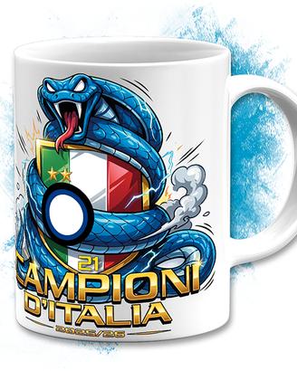 Tazza 21 Campioni di Italia 2026  - INTERNAZIONALE