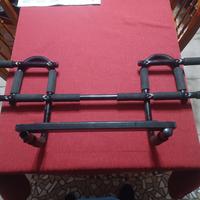 sbarra per trazioni a muro parete e stipite porta