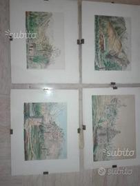 Lotto stock quadri e litografie 22 pezzi