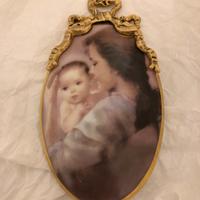 piastrina in lemonge (dipinto a mano)