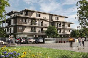 Appartamento di 115 m² con 3 locali e box auto a V