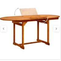 Tavolo da giardino nuovo imballato