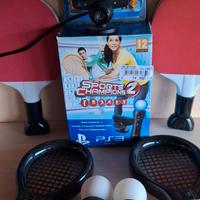 2 Controller di movimento PS3 + telecamera + gioco