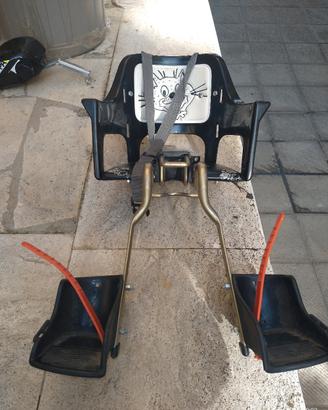 Seggiolino bici manubrio bambino 