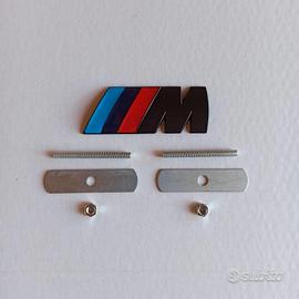 Emblema fregio BMW Msport nero griglia anteriore