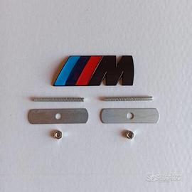 Emblema fregio BMW Msport nero griglia anteriore