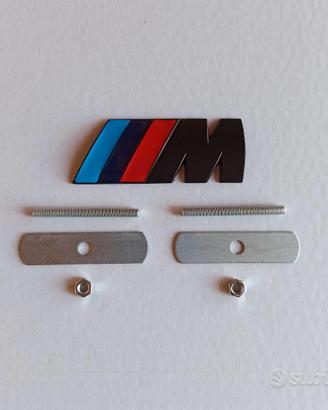 Emblema fregio BMW Msport nero griglia anteriore