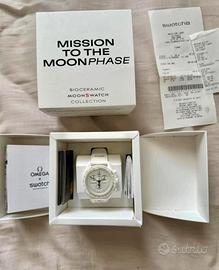 Omega swatch MISSION TO THE MOONPHASE - FULL MOON