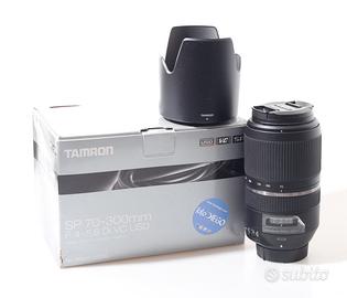 OBIETTIVO TAMRON 70-300 MM F/4-5.6 DI VC USD.NIKON
