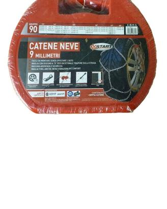 Catene da neve 9 mm Gruppo 90 come nuove
