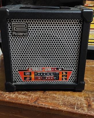 Amplificatore roland 20 W per chitarra elettrica