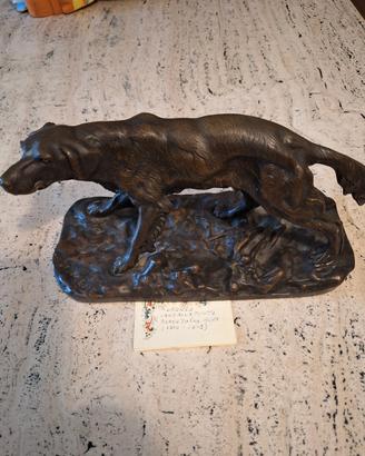 scultura bronzo Pierre Jules MENE Francia 