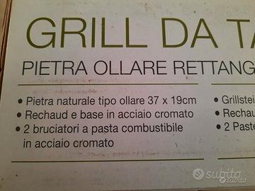 Grill da tavolo