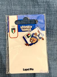 Pin Spilla Milano Cortina 2026 Looney Tunes Taz