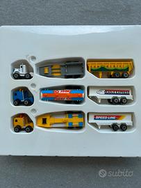 Set 3 mini camion giocattolo anni 90