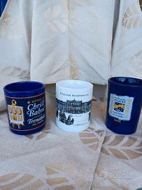 Set 3 tazze da collezione