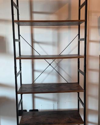 Scaffali libreria industrial style