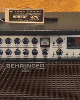 amplificatore chitarra behringer acx1000