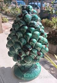 Pigna siciliana in ceramica smaltata - 20 cm