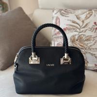 BORSA LIU JO SHOPPING BAG M Nero 3 SCOMPARTI
