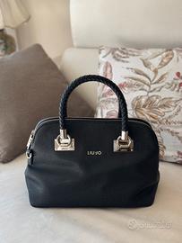 BORSA LIU JO SHOPPING BAG M Nero 3 SCOMPARTI