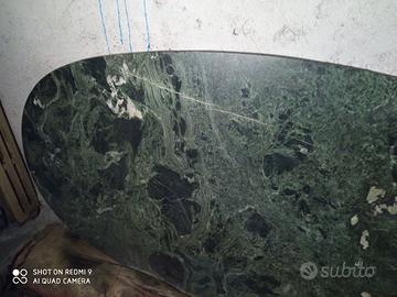 lastra ovale in marmo per tavolo