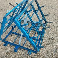 erpice pieghevole a denti fissi da 2,50m