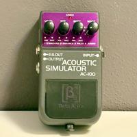 Pedale BETA ALVIN AC-100 ACOUSTIC SIMULATOR