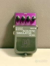 Pedale BETA ALVIN AC-100 ACOUSTIC SIMULATOR