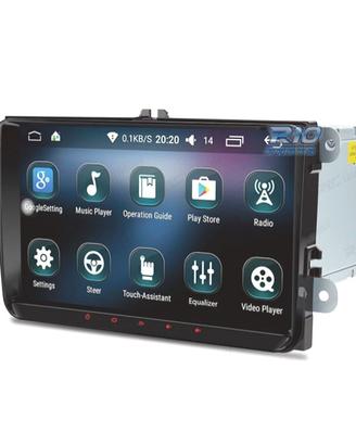 RADIO GPS ANDROID 10 QUAD CORE 16GB ROM 9 POLLICI