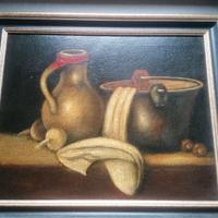 Quadro Natura morta - Olio su tela