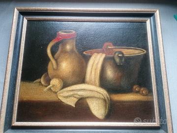 Quadro Natura morta - Olio su tela