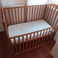 Lettino culla Erbesi in legno - bambino/neonato