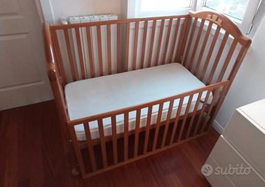 Lettino culla Erbesi in legno - bambino/neonato