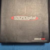 amplificatore soundigital 3000w rms