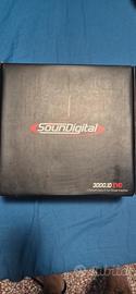 amplificatore soundigital 3000w rms