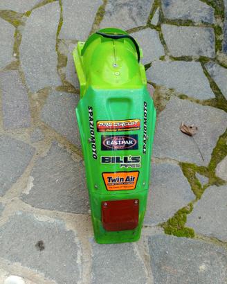 Parafango post con Telaietto Kawasaki KX80 125