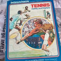 videogioco "Tennis" per Intellivision di Mattel 