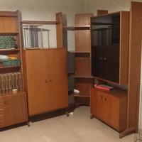 Mobile libreria angolare, design anni '60