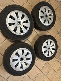 Cerchi Mercedes 16 con gomme