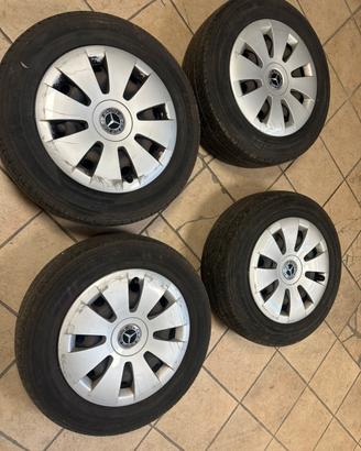 Cerchi Mercedes 16 con gomme