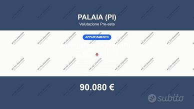 Immobile in asta di 85 m² con box auto a Palaia