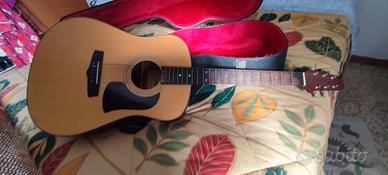 chitarra aria con custodia rigida