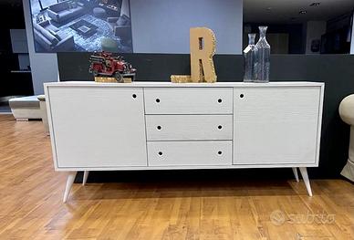 Nuova base abete massello bianco spazzolato